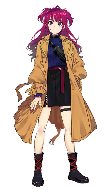 TRPG用に描いた子 