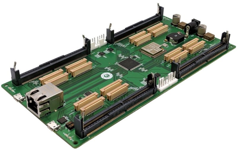 EmbeddedTechExp's tweet image. @gumstix launched 4 customizable carriers for Nvidia’s Jetson Nano including a Nano Snapshot model with 4x GbE-switched Nano modules for driving up to 16x HD streams via RPi cameras. A Yocto SDK includes TensorFlow support.

#Embedded2020 #EmbeddedIndia #Embedded #EIGroup