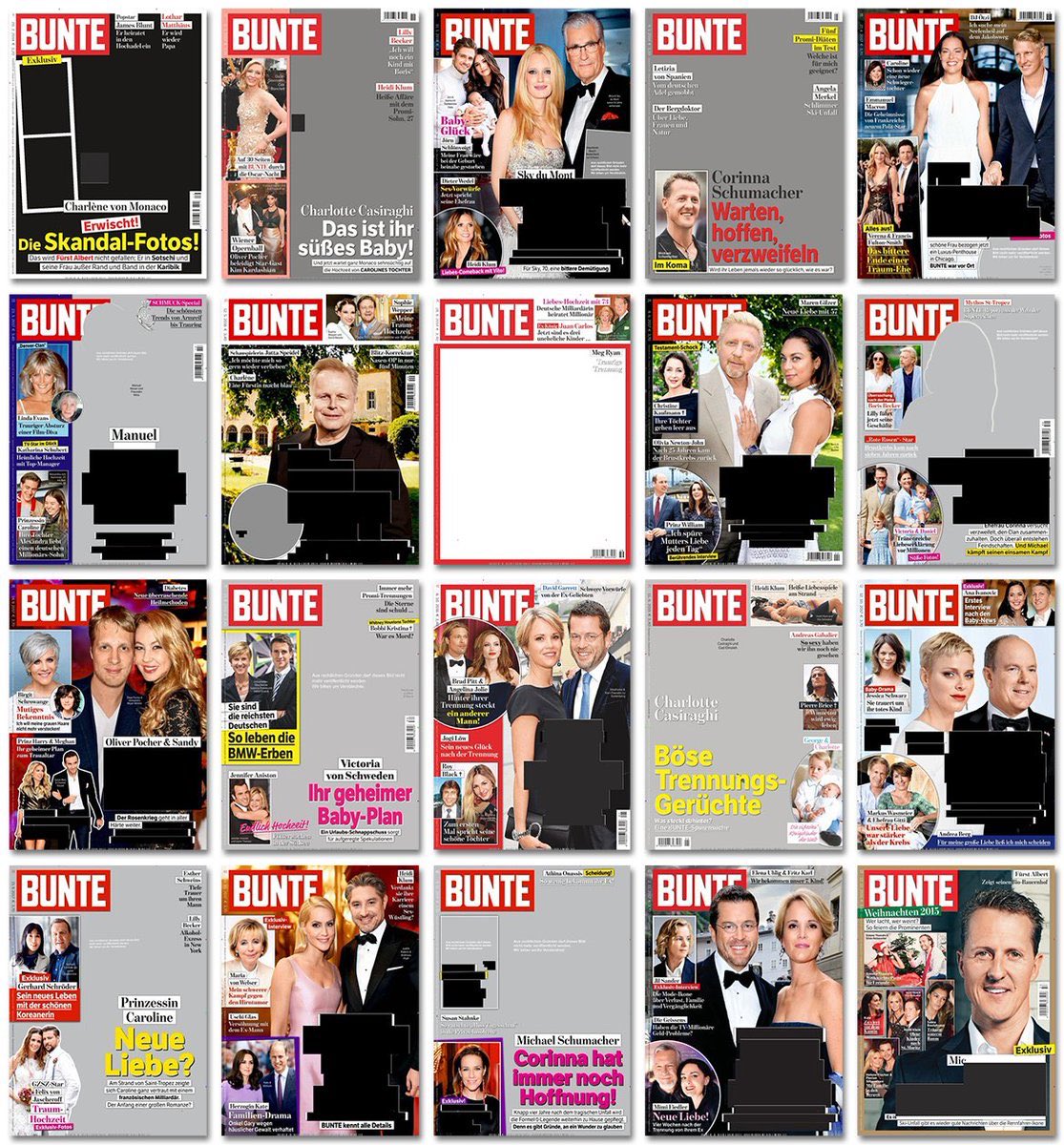 Laut BILD gehört Patricia Riekel (Ex-Chefin der „Bunte“ -bekannt durch Lügenartikel, die kurz nach Erscheinen gerichtlich aus dem Verkehr gezogen werden) zu „Deutschlands klügsten Corona-Skeptikern“ und man will wirklich nicht wissen, wer dann die DÜMMSTEN Corona-Skeptiker sind