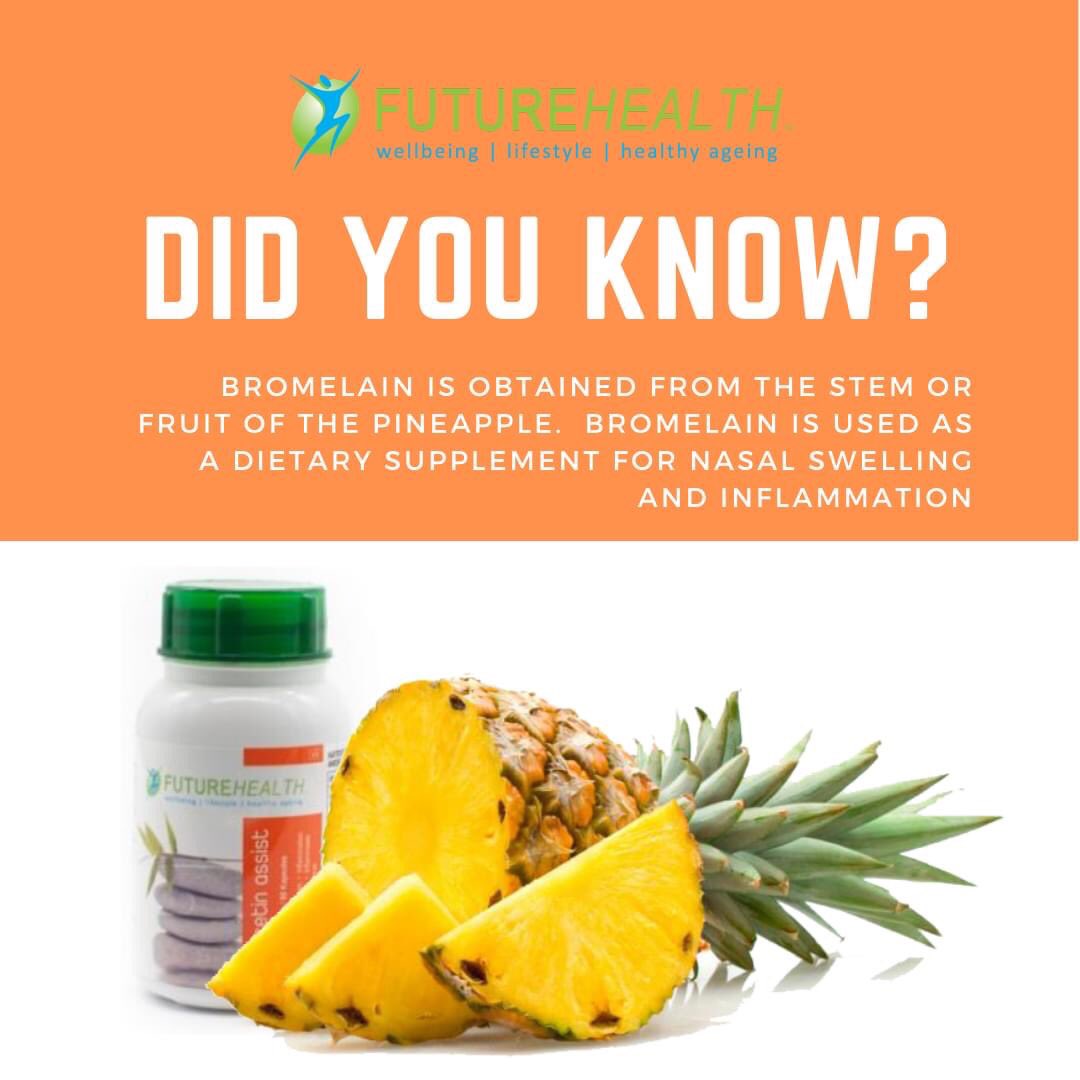 Future Health on Twitter "Bromelain is used as a dietary supplement