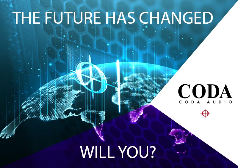 viladco's tweet photo. THE FUTURE HAS CHANGED. WILL YOU?
 
 CODA Audio manufactures innovative system solutions that directly address the rapidly changing economic, environmental and cultural circumstances of the live and installed markets.
 
#codaaudio #hearingisbelieving

https://t.co/ap9mGgyERh https://t.co/0B9WuT1WS9