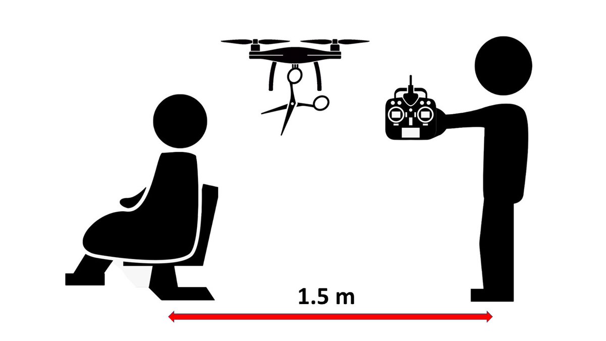 #COVID19: New opportunities for #drone #UAV operators to assist service providers holding "contact-based roles" like hairdressers, beauticians, pedicurists, acupuncturists as the Dutch Government recommends "They should stay 1.5 metres apart from their clients wherever possible".