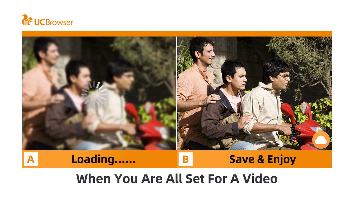 UCBrowser's tweet photo. These days internet browsing is the most popular way to enjoy at home. Video surfing goes best with UC Drive so upgrade to the newest version and get 20 GB free storage. Go now!

#ucdrive #freestorage #20gb #20GBfreestorage #3idiots #ammirkhan #3idiotsfan #UCBrowser https://t.co/kqzRdZMX6S