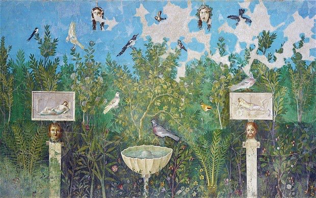 MrTonyPotter's tweet photo. Today it’s #PublicGardensDay &amp; the irony is certainly not lost on me! But my #ClassicallyInspired contribution is this lovely Roman garden. https://t.co/iuJMjdjFOT