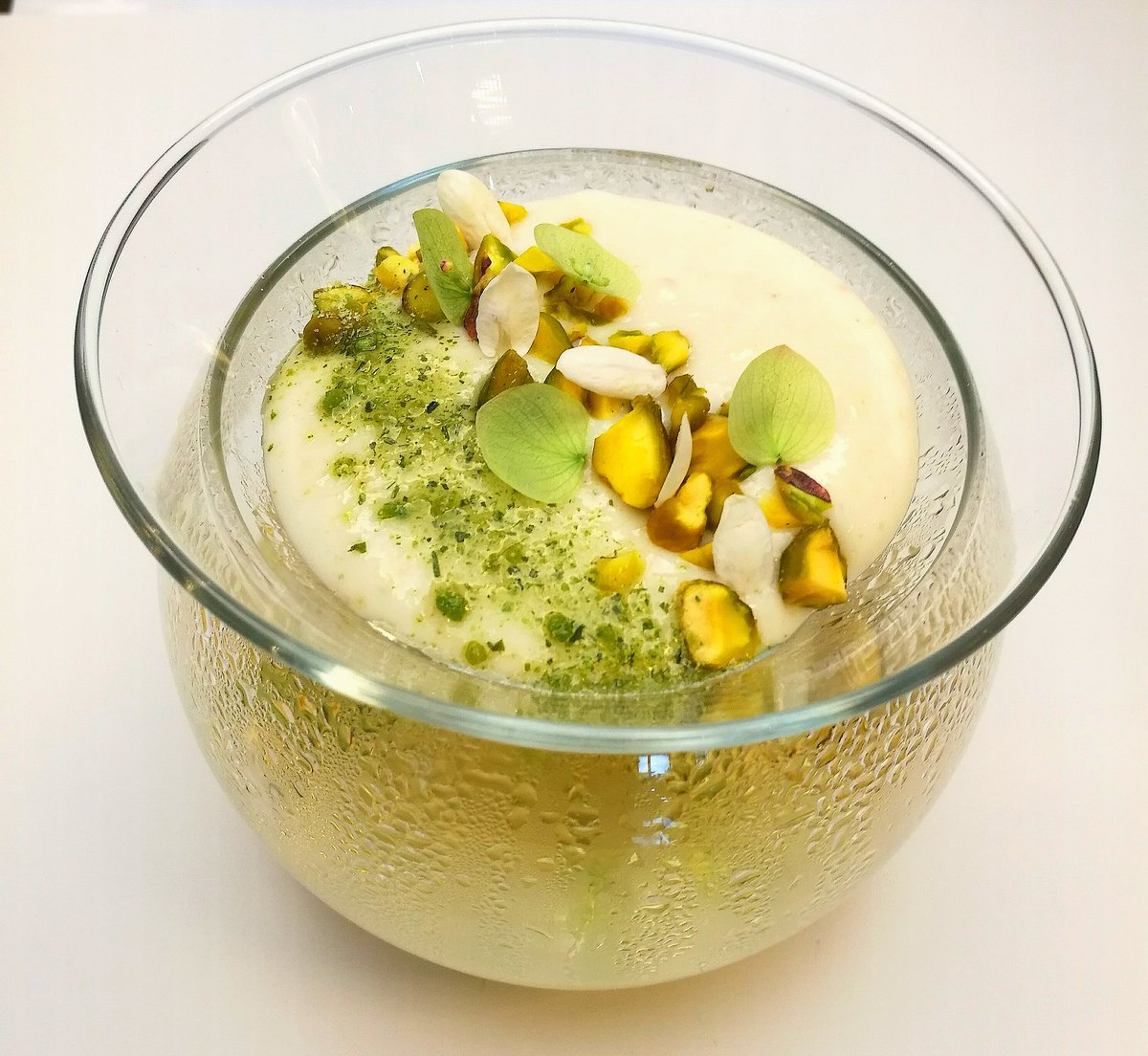FranckPontais's tweet photo. Stunning Turkish Keskul by @Madebythechef for @koppertcress. To find and browse all recipes go on https://t.co/KeEl3olAFs inspiration and innovation for all chefs #developmentchef #nutritionist #health #hotelspa @koppertcressUK @JakKoppertCress @NewHallChef https://t.co/TMtokLNAvj