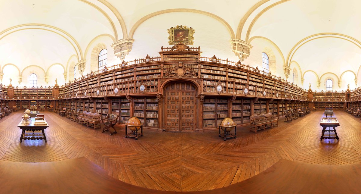 ¿#SabíasQue tal día como hoy, en 1254, la USAL se convirtió en la primera Universidad de Europa en contar con una biblioteca pública?