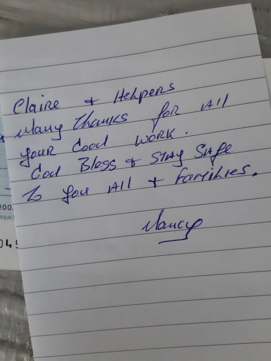 A huge thank you to our donor last week for her generous gift of €1000 to support our cases. This has made such a difference to the work we can do

So grateful ❤

#wexfordpeoplehelpingpeople #donation #charity #gift #volunteers  #wexford #ireland #FrontLineHeroes