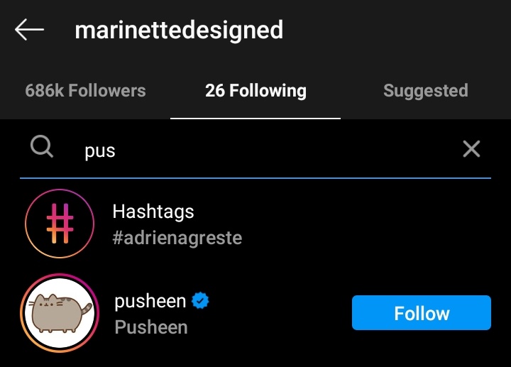 lukasbabie's tweet photo. not @ marinette following two (2) cats accounts on instagram https://t.co/XuAzNpy5IC