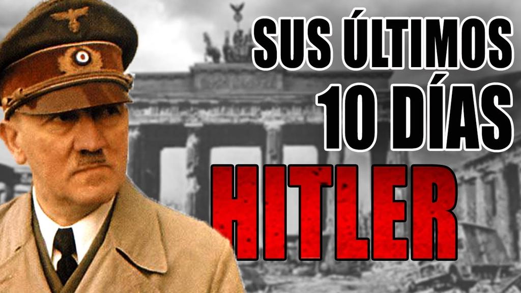 GregoCasanova's tweet photo. Hace 75 años terminaba la II Guerra Mundial en Europa (Japón se rindió 4 meses después)
Aquí, los últimos 10 días del principal responsable: Huidas, traiciones, ataques de cólera, su propia boda con Eva Braun, y mucho cianuro.
👇🎥👇🎥👇🎥👇
https://t.co/M4ipvTC5lV
☝️🎥☝️🎥☝️🎥☝️ https://t.co/SVFuDXa6R1