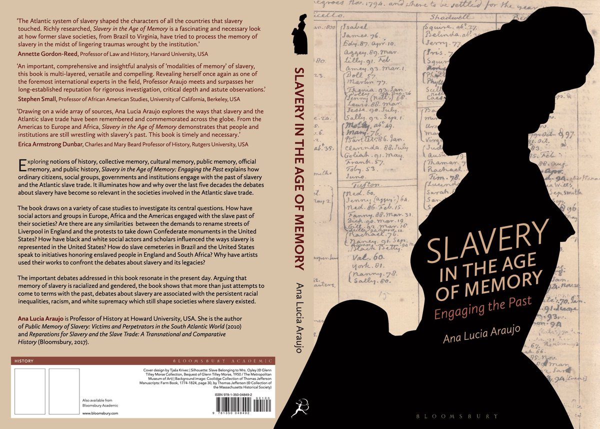 adphdbooks's tweet photo. Forthcoming books by part of the team that built #ADPhD. All WOC, all diaspora centered.  Support slavery scholars doing the work! @jmjafrx @analuciaraujo_ @DrYoFiggy 
#CiteBlackWomen #slaveryarchive #Blktwitterstorians https://t.co/VbrrHLZFhD