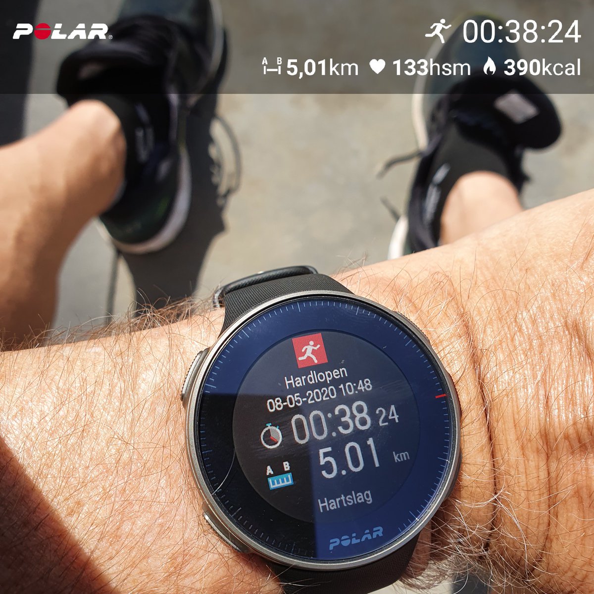 ceesp3's tweet image. Ff rondje gelopen voordat we weer aan het werk mogen#PolarVantageV