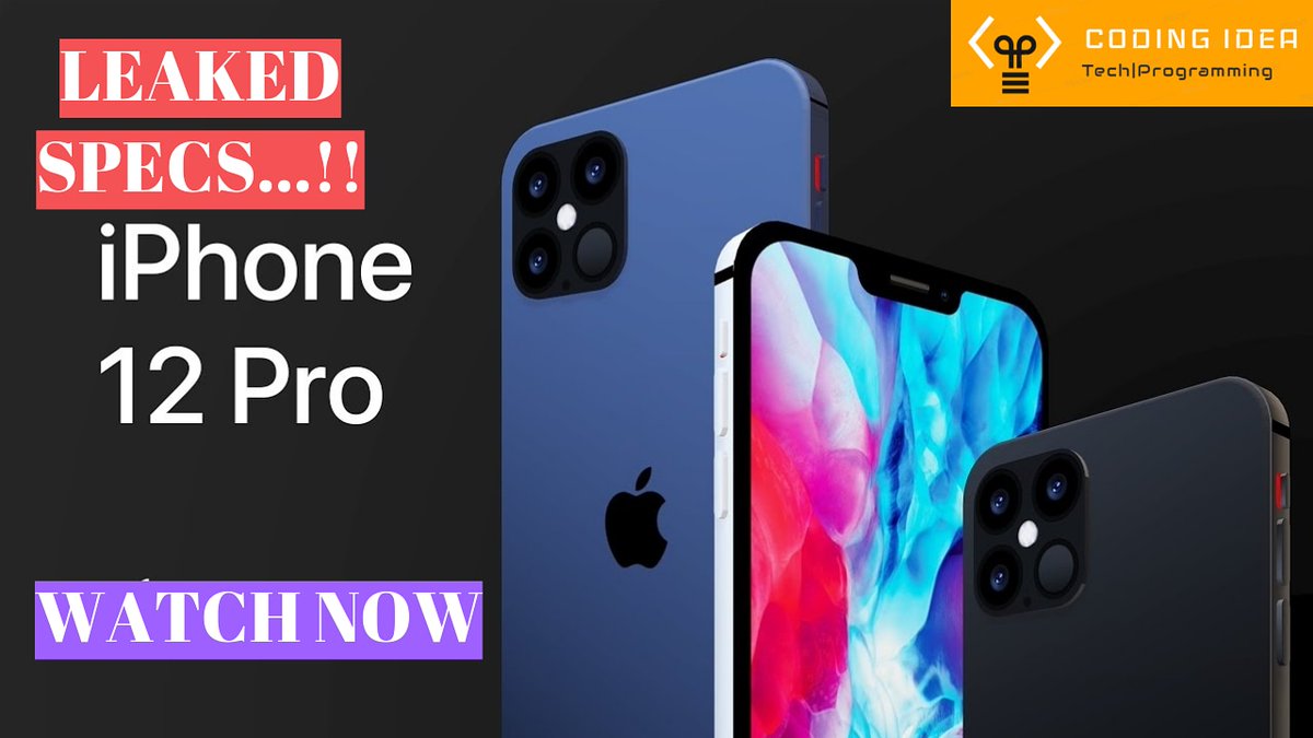 Tiwari_Ayush_'s tweet photo. Watch it now ...!!
Link below ⬇️
https://t.co/ca1XLaK54D
#iphone12  #iphone12pro  #apple #codingidea https://t.co/DzQ99qIyAl