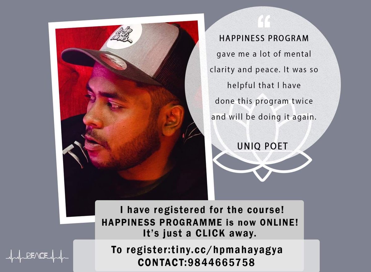 asthaa_p's tweet photo. .😊 Online Happiness program.
    For your registration 
👉Visit:- https://t.co/b1soZmZQC8

#mahayagyanepal #Nepalmeditates #meditation #yoga #youthinaction #uniqpoet #utsaha #happynepal #onlinehappinessprogram https://t.co/wBETbymy0X