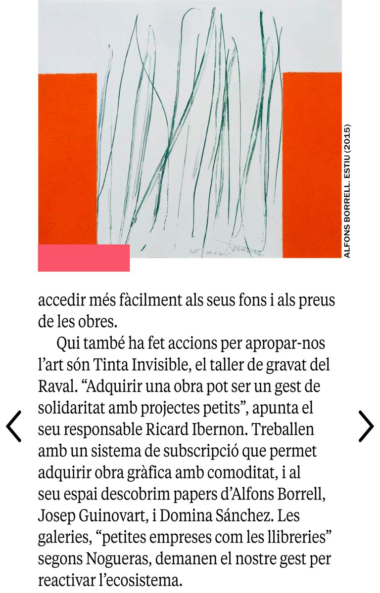 BCNGalleryWknd's tweet photo. Sobre la necessitat de tenir cura del context galerístic local i la col·laboració entre @ArtBarcelona_As i @Koyac_Collect en temps de coronavirus.

👀@TimeOutBCN digital / @eugeniasendra 👉https://t.co/30Sw9J0IO7

#galeriesacasa #BombonProjects #ProjecteSD @gal_NB @infoangelsbcn https://t.co/pTkg04bTlU