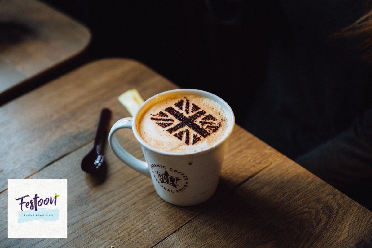 At <a href="/Festoon_Events/">Festoon Event Planning</a> it all starts with a coffee, even when it’s Stay At Home VE Day celebrations. 
A beautiful day to mark the 75th anniversary of the end of the WW2, and show our gratitude to those who risked their lives for us. 
#veday #veday75 #stayhomestaysafe