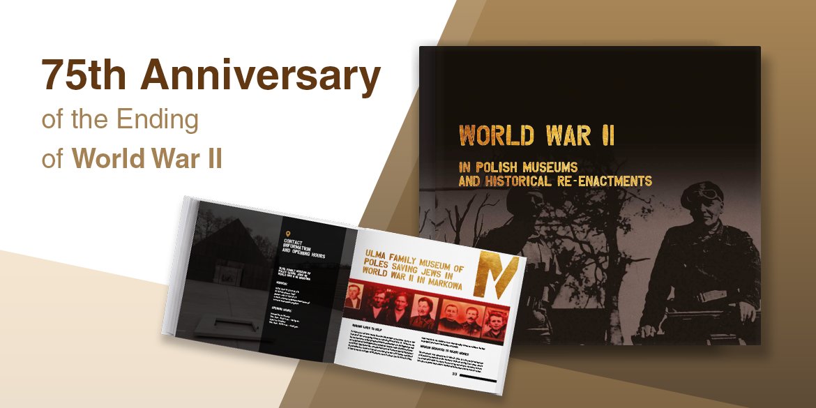 Polen_Travel_NL's tweet photo. In 2020 herdenken we het beëindigen van de II WO. Wij hebben een unieke publicatie voorbereid “World War II in Polish museums". Laten wij samen herinnering aan deze tijd levend houden. Met dank aan alle deelnemende partijen! #PolandFirstToFight Download https://t.co/wHI1Jcanif https://t.co/4OKvFqUsCQ