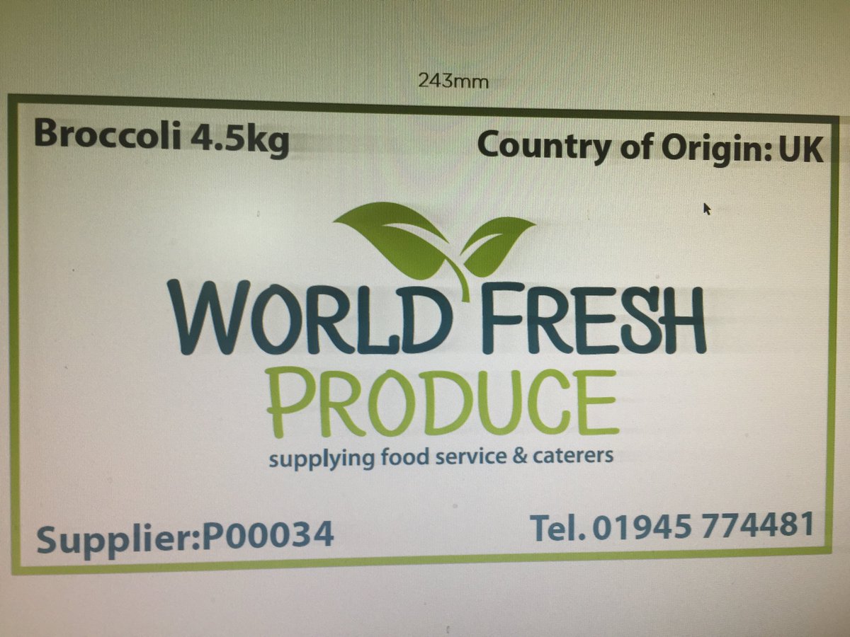 Coming soon to a place near you! UK Broccoli week commencing 25.05.20. Call us if you have any requirements 01945 774481.