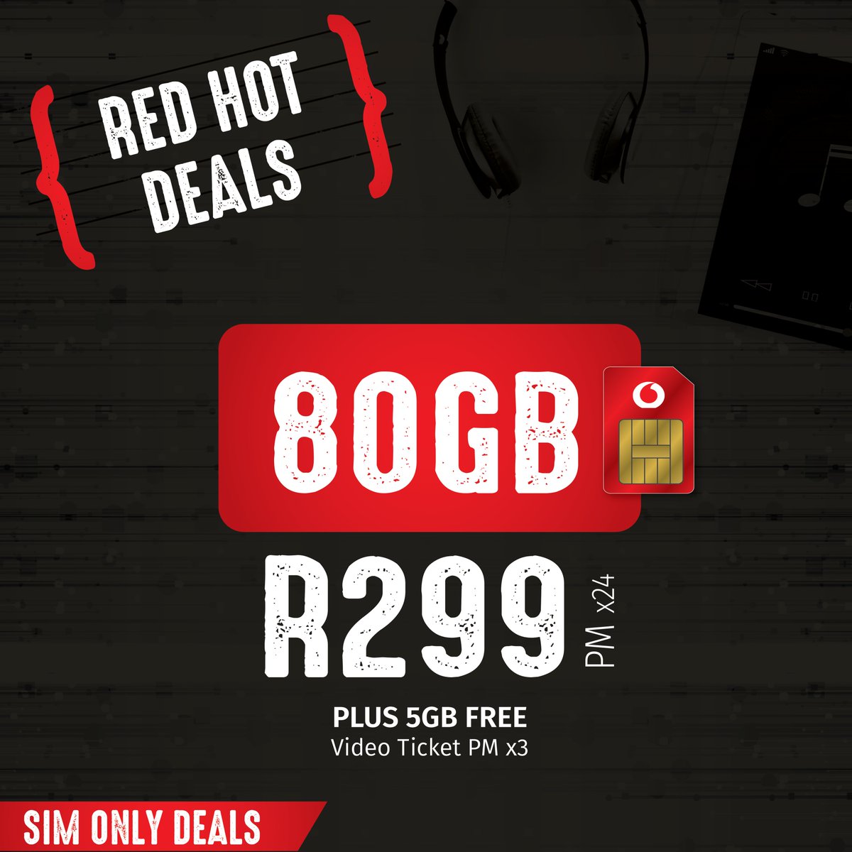 Vodacom4u's tweet photo. Happy FriYAY lets celebrate with #RedHotDeals #Here4U take advantage of these chill stoping deals and stream more for less! #Connected
#Vodacom4u https://t.co/sG87yxbMxw