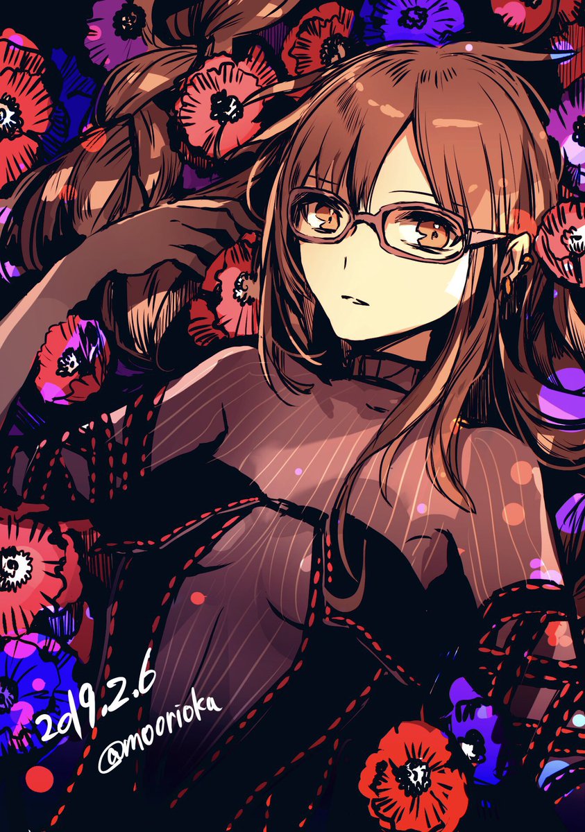 「#人類は眼鏡を欲している 」|rioka⭐️5月コミティアとコミ1のイラスト