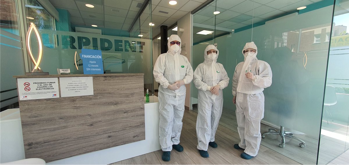 ¡Estamos listos! Las clínicas de #URPIDENT vuelven a abrir en su horario habitual mediante cita previa, tomando todas las medidas de seguridad posibles ante el #COVID__19

¡Gracias por seguir confiando en nosotros!

#clínicadental #Móstoles #Toledo #Madrid #DesescaladaResponsable