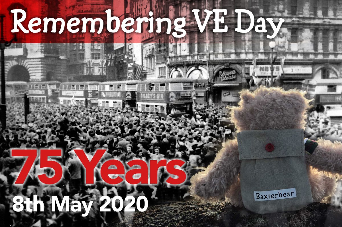 Remembering #VEDay 75 years on. #VEDay2020 #VEDay75 <a href="/ColdstreamGds/">Coldstream Guards</a> @Soldierscharity #LestWeForget