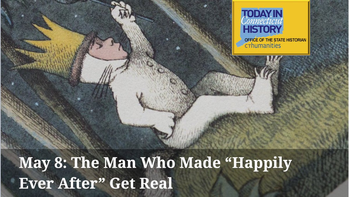 Subscribe For Daily Updates. TODAYINCTHISTORY.com
@waltwould @CThumanities #arts #ctartists #ctauthors #danbury #literature #mauricesendak #uconn #wherethewildthingsare #CaldecottMedal