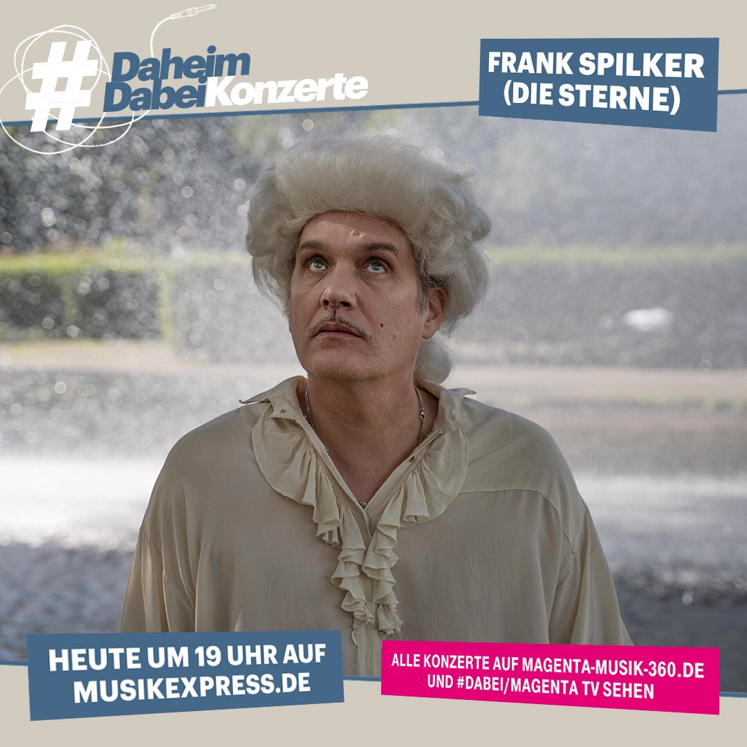 Heute Abend 19 Uhr: Live Session mit Frank Spilker und Songs von den Sternen.
 @rollingstone_de