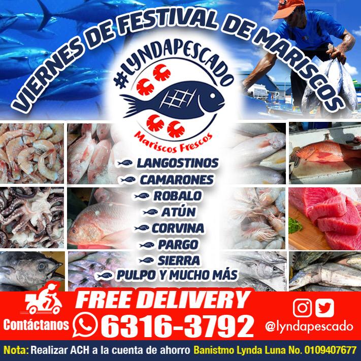 Arriba #team5am es viernes y las mujeres bebemos 🤣, ya en serio antes amaba los viernes y bueno ahora también los amo.  Antes era porque no trabajaba el sábado, ahora es porque es el día que mas se vende mariscos.  Aprovecho para decirles que hoy hay #freedelivery @lyndapescado