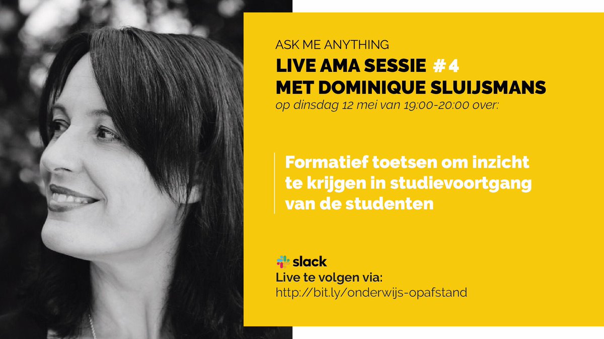 charafbatou's tweet photo. Aanstaande dinsdag 12 mei is van 19:00-20:00 de 4e AMA (ask me anything) sessie met @dmasluijsmans.

Je kan al jouw vragen live kwijt aan Dominique via https://t.co/uG2ewBqOJ4 . https://t.co/d4C9OiOR4R