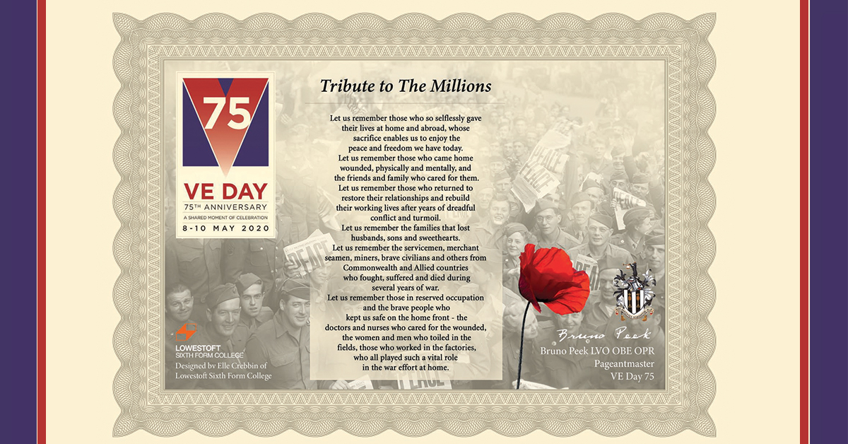 A Tribute to The Millions #VEDay75