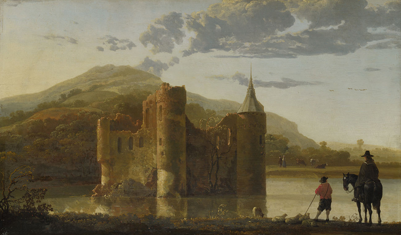 NatMuseumArt's tweet photo. Aelbert Cuyp, Castell Ubbergen. Daeth y castell hwn yn symbol o annibyniaeth genedlaethol yr Iseldiroedd. Efallai bod ffigyrau yn y blaendir yn trafod rรดl y Castell yn eu hanes cenedlaethol.
@NationalGallery @artfund @profdanhicks
#DatgloiAmgueddfeydd #Cestyll https://t.co/kVWaUf90oQ
