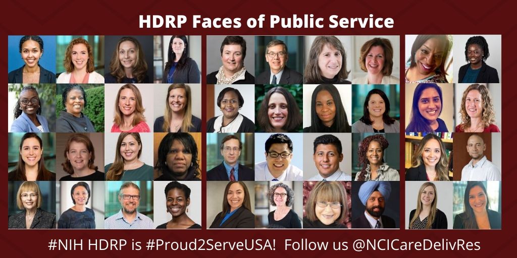 HDRP is proud to serve! #NIH #Proud2ServeUSA. Learn more about us: healthcaredelivery.cancer.gov