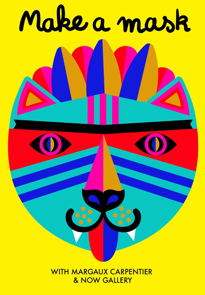 ciablog's tweet photo. Make a mask with @margauxcarpenti &amp; @NOWGallery 💛
#illustration #gallery #nowgallery #illustrationagency https://t.co/nDuLi97dIu