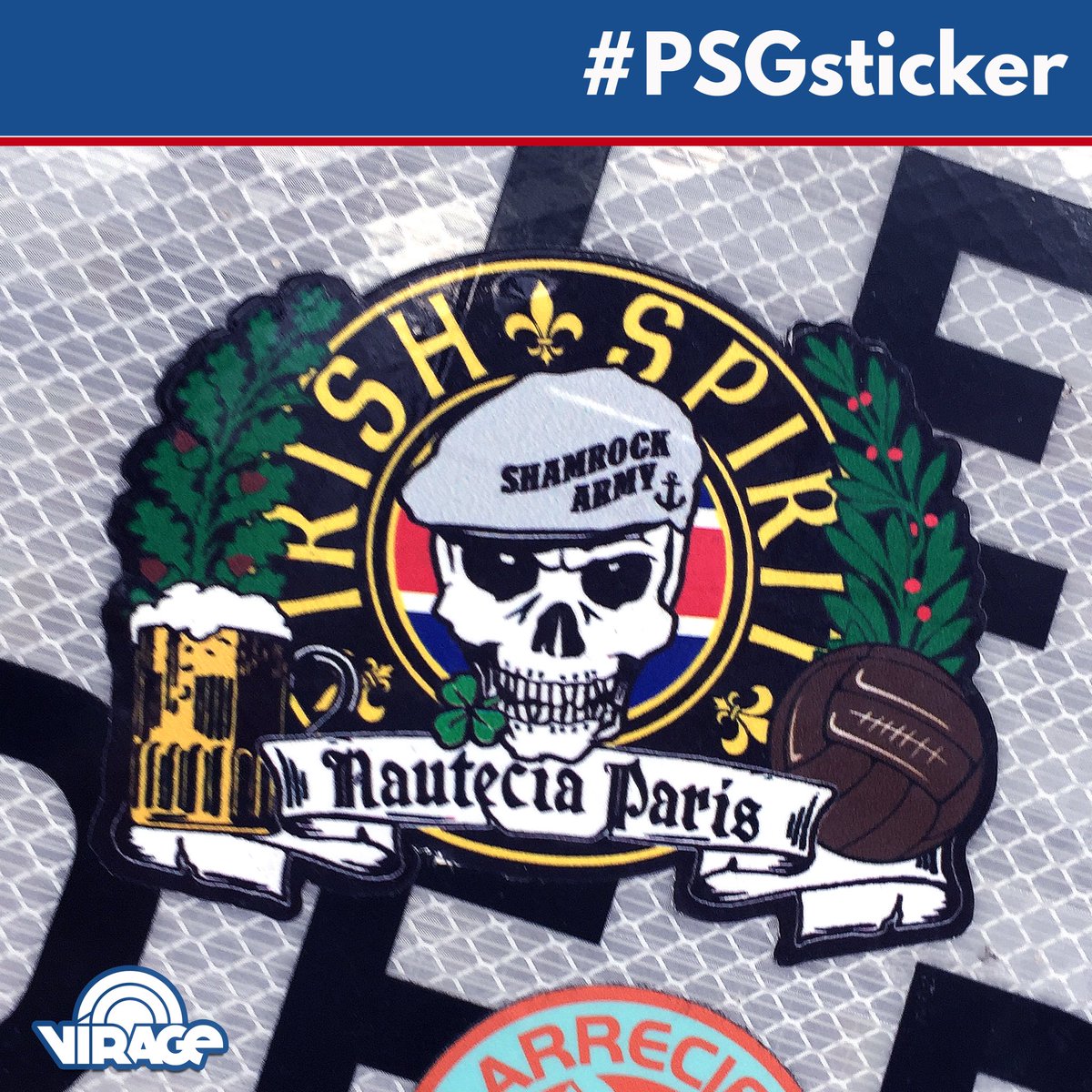 VirageParis75's tweet photo. ๐ด๐๐ต Coucou les Nautecia ! โ๏ธ
@PSG_inside #Virage #PSG #PSGStickers #Paris #Paname #ParisSG #Stickers https://t.co/xW8NJWDkna