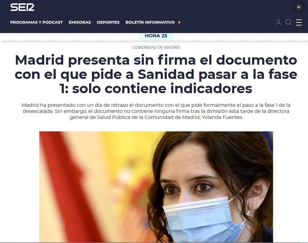 Si al final, ese gran escritor que tenemos llamado "Anónimo", va a ser también responsable de la sanidad madrileña.
Menudo crack, tanto sirve para la prosa como para el verso, tanto para un roto como para un descosido.
 <a href="/IdiazAyuso/">Isabel Díaz Ayuso</a> #Madrid #madridfase1 #Covid_19