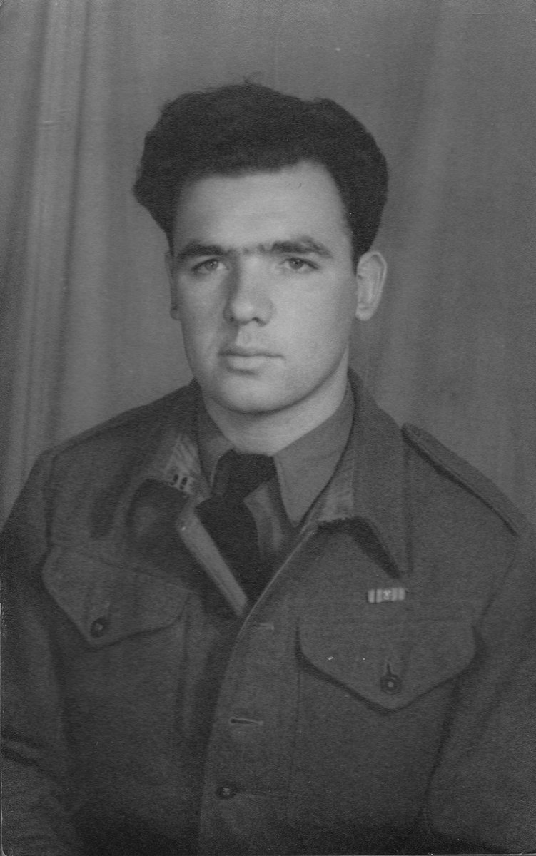 GR22NI's tweet photo. VE Day 1945
My father was an Armourer in the RAF 111th Squadron and at the end of WW2 was at Rivolto in northern Italy.  His 8th May diary entry was.   “It is Victory in Europe Day!!! We had a celebration in the village, dance and drink.  Left early it was rather crowded.” https://t.co/Ox4CYLso78