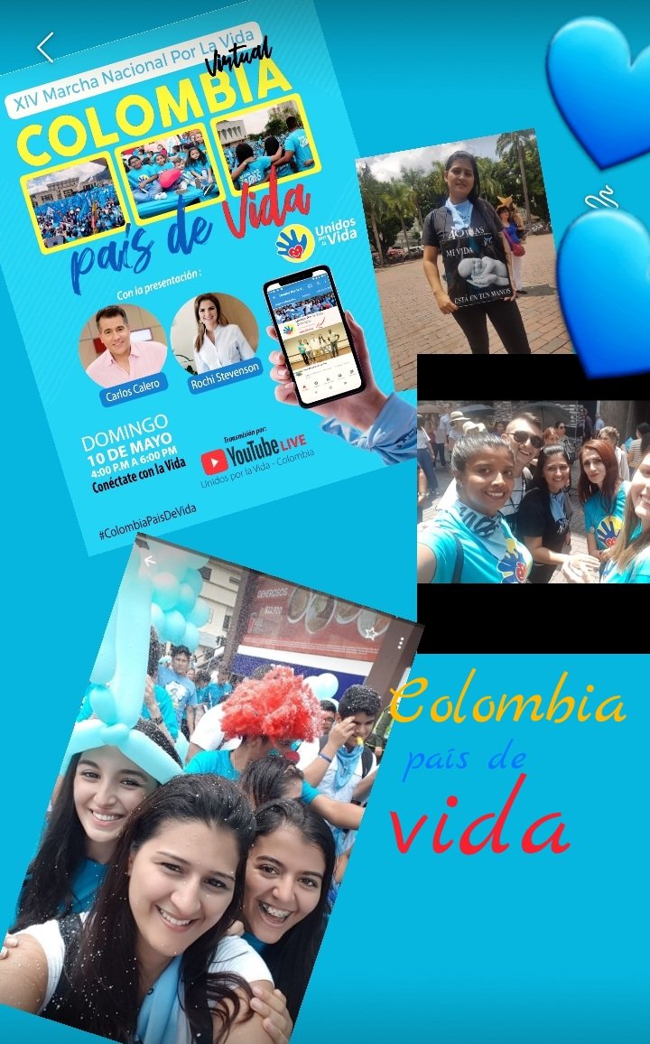 Patty76400534's tweet photo. Unidos para decir si a la vida.
#ColombiaPaisDeVida https://t.co/xTMfox5tG9