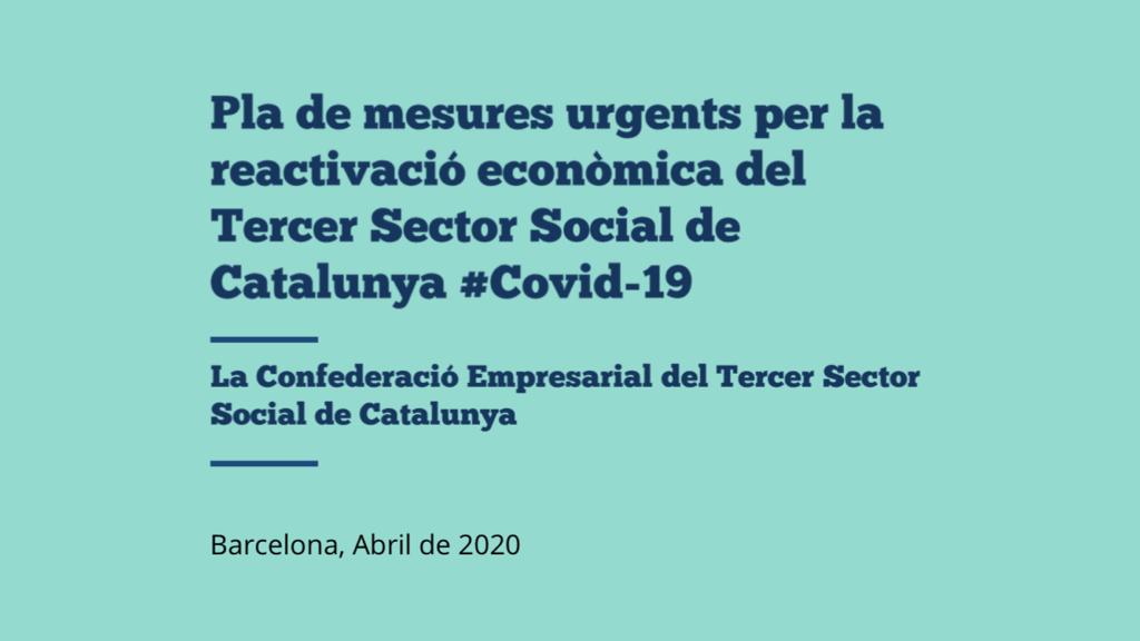 JoanSegarra67's tweet photo. Aquest matí des de @LaConfederacio estem explicant als mitjans de comunicació la urgència de prendre mesures de reactivació econòmica per les entitats del Tercer Sector. https://t.co/6ITiHqEFvA N'hi ha una d'immediata, que es pot concretar entre avui i dilluns. https://t.co/D4rltfDIxg