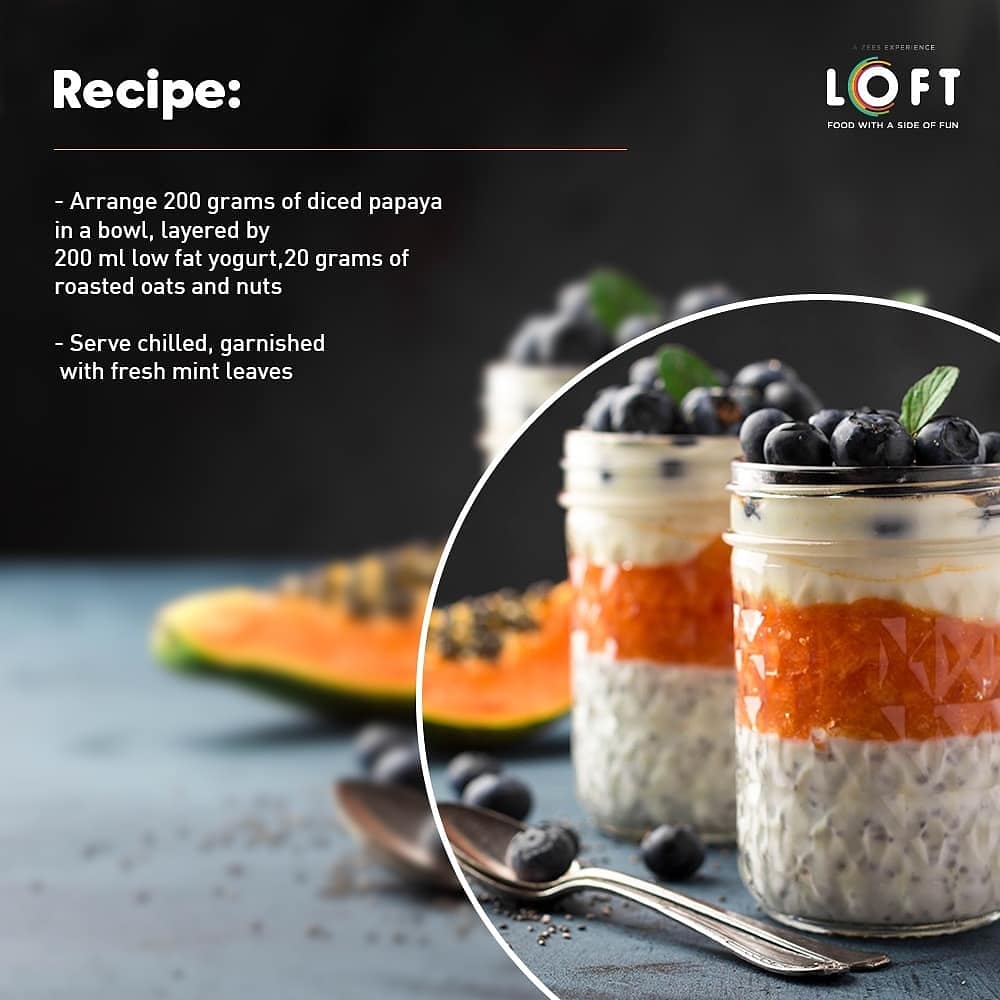 LOFTofFun's tweet photo. Treat yourself with a yummy and healthy dessert. Try out the Papaya Yoghurt Parfait recipe, it'll definitely keep you away from that guilt trip. Do tag us!

#dessert #yoghurt #parfait #papaya #healthy #binge #tastebuds #treatyourself #yummydessert #sweetooth #guiltfree https://t.co/LNU5nnrPO3