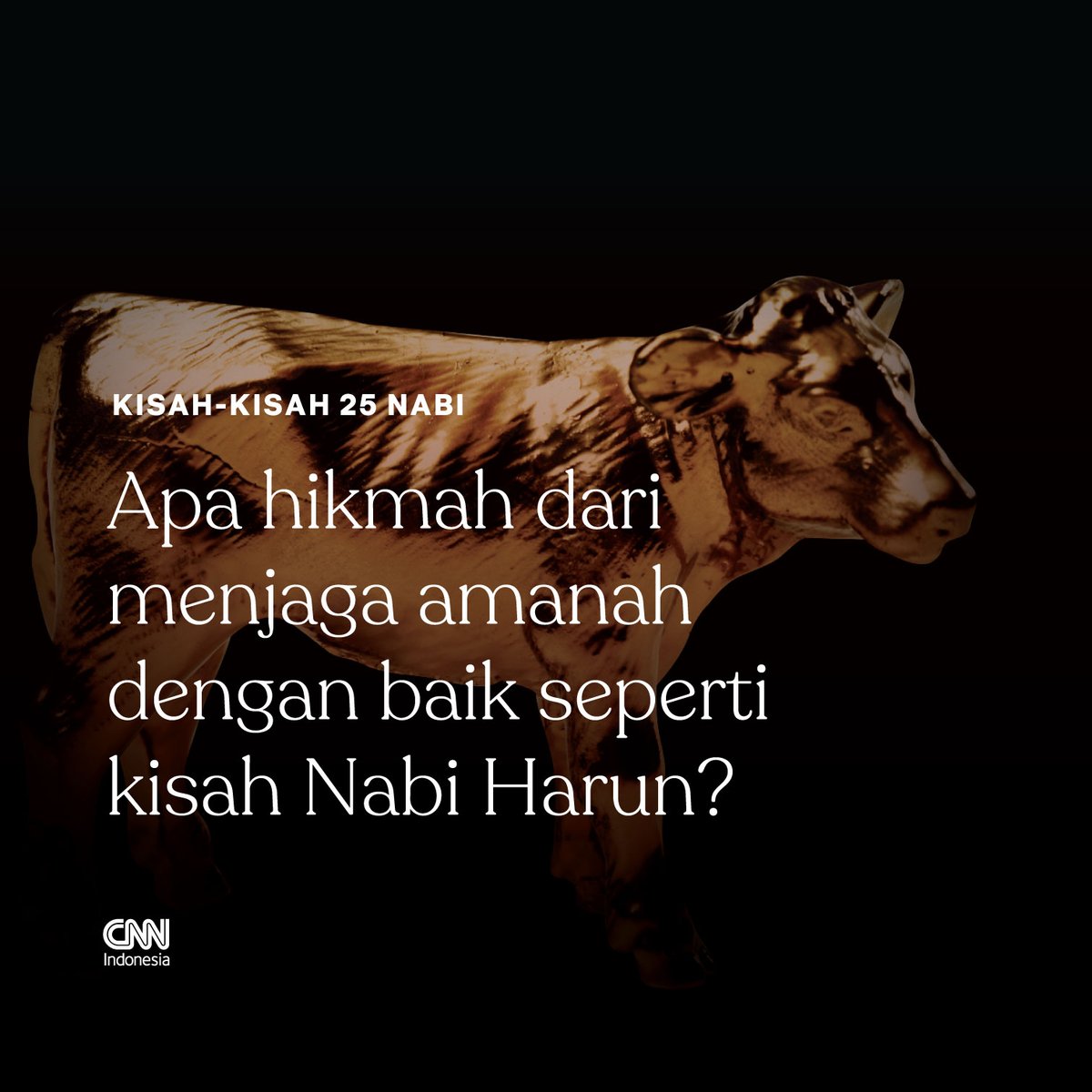 Disebutkan dalam sejumlah sumber bahwa Nabi Harun mendapat tugas untuk menemani Musa berdakwah, menyampaikan ajaran Allah SWT. Apa hikmah yang bisa diteladani dari kisah Nabi Harun?

Selengkapnya di #Kisah25Nabi berikut: bit.ly/2YM9K74 #CNNIndonesia