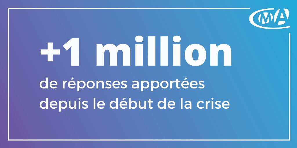 CMAFrance_'s tweet photo. Avec plus d’un million de contacts depuis le début de la crise #covid_19, le réseau des #CMA renforce toujours plus son action auprès des artisans.
Alors que des milliers d'entreprises rouvrent à partir de lundi, nos conseillers sont #TousMobilisés pour accompagner la reprise 🔛 https://t.co/KBXzWM6cYG