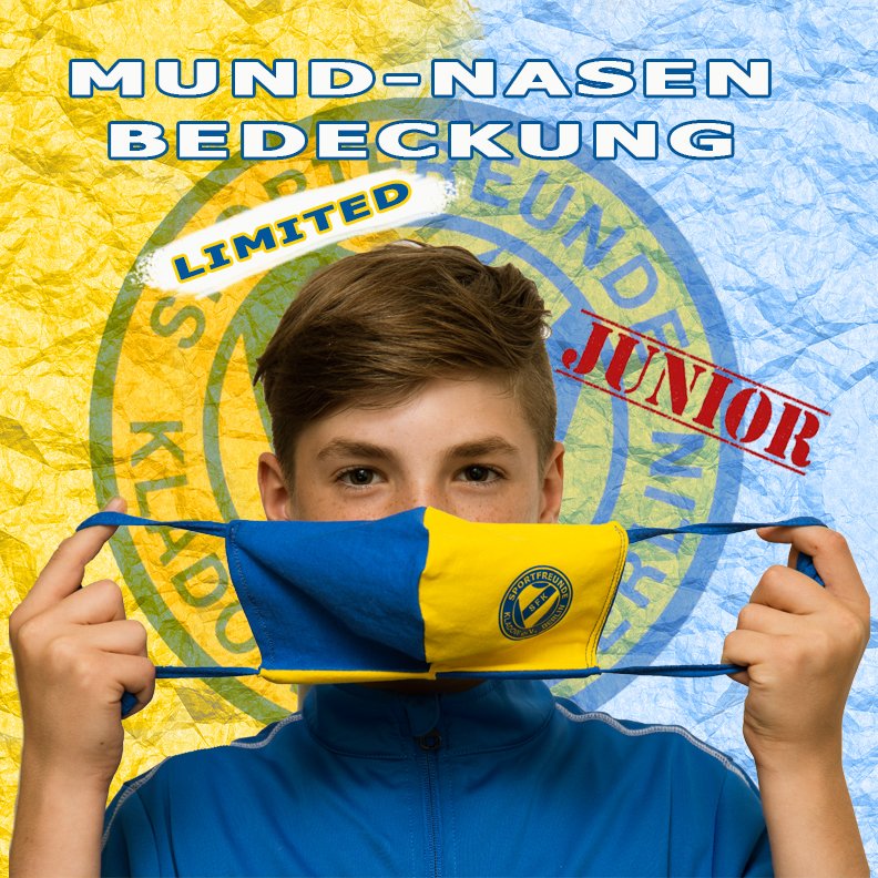 FuKladow's tweet photo. Und: wir verlosen 5 Masken! Zeige uns dafür in einem kurzen Video, wie du dich aktuell fußballerisch fit hältst und markiere uns in dem Beitrag. Die kreativsten Ideen gewinnen! Viel Erfolg!🍀⚽️ https://t.co/9AIBiFqOop