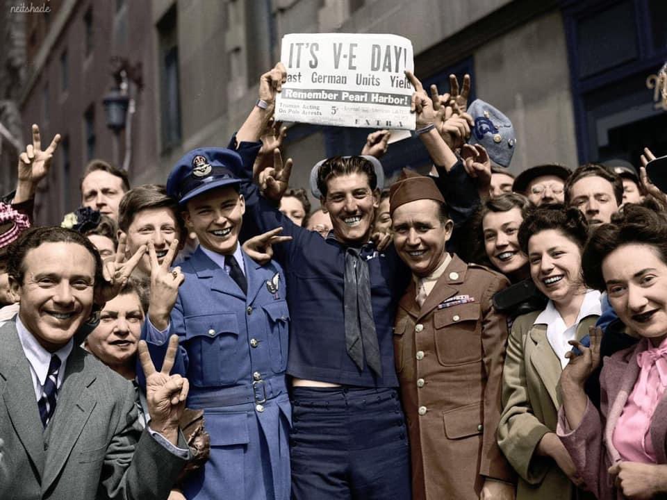 75 years on, we continue to remember the sacrifices made to protect our freedom and great nation.

Forever grateful. #VEDay75