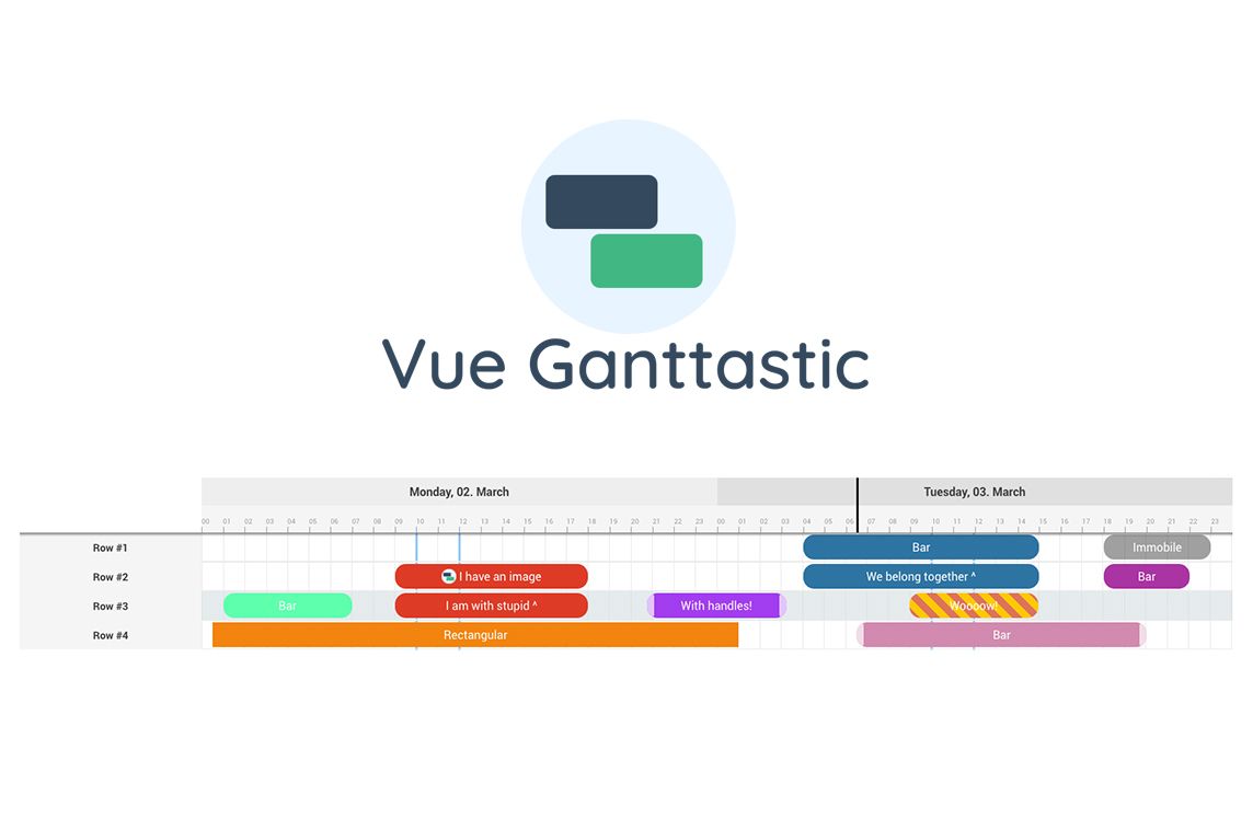 MadeWithVueJS's tweet image. This Gantt chart component by @InfectoOne offers a sturdy set of customization options & themes 👉️ - madewithvuejs.com/vue-ganttastic