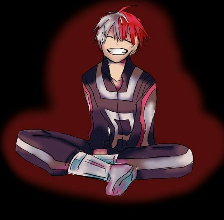 Marinette Krisha On Twitter I When Todoroki Smiles Todoroki Fanart By Me Todoroki Myheroacademia Fanart