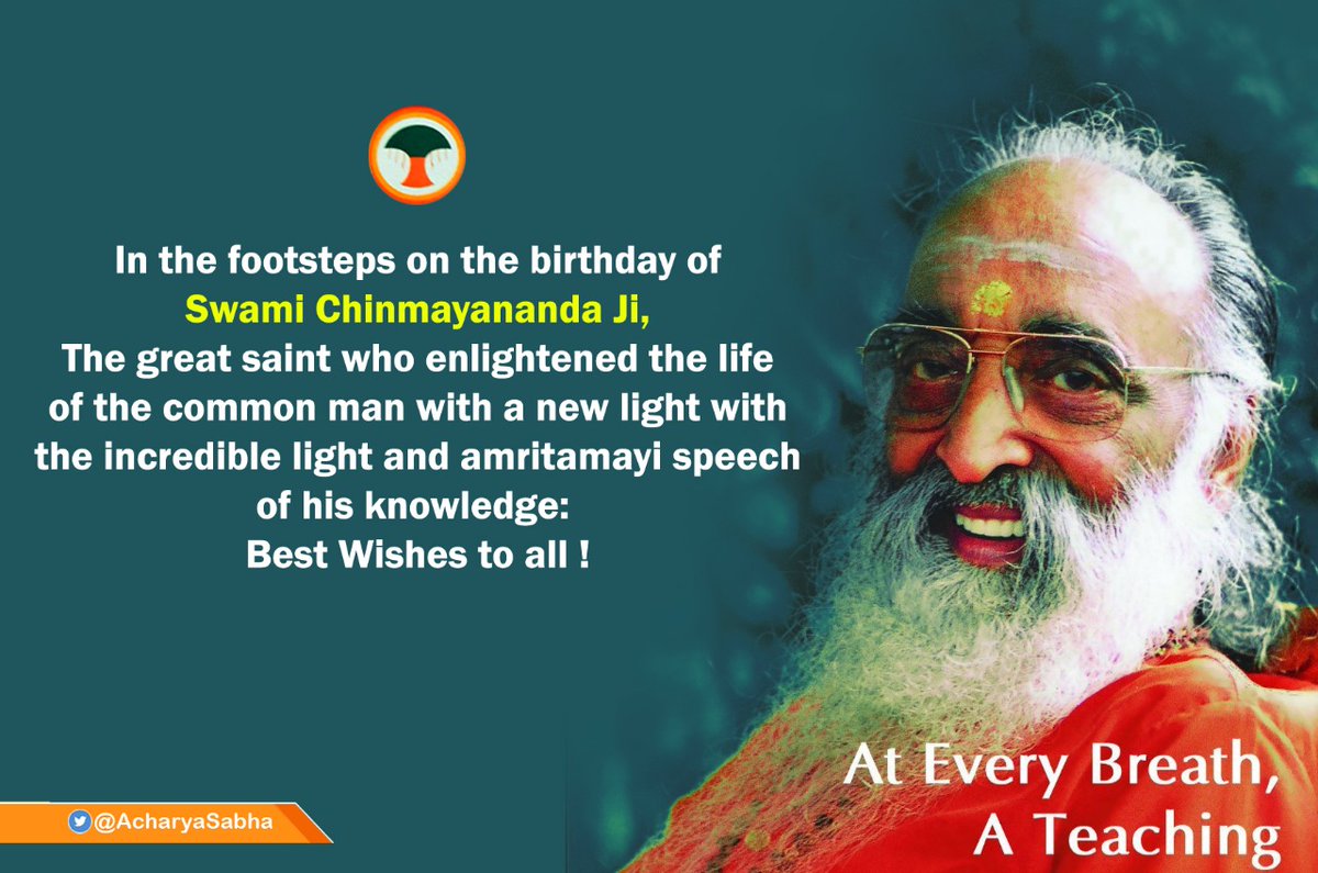 AcharyaSabha's tweet photo. संत सत्पुरूषों का सानिध्य सत्संग सर्वथा कल्याण कारक है ! @AvdheshanandG #ChinmayaMission #chinmayajayanti #नारद_जयंती #पालघर @SwamiPS108 #घरमेंरहेंस्वस्थरहें #Covid_19 #SyaySafe #एकांतऔषधिहै #BePositve #aurangabadTrainAccident https://t.co/Stja5ZwbQo