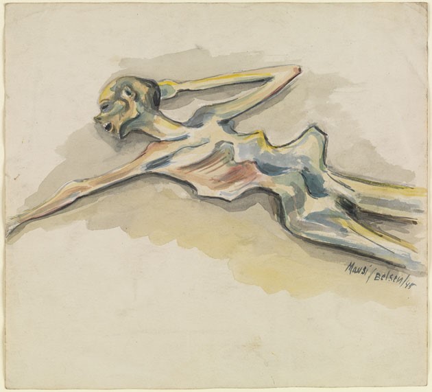KelvingroveArt's tweet photo. #Glasgowlifegoeson On the 75th anniversary of VE Day we also remember those who perished. This harrowing image was made in Bergen-Belsen by Marianne Grant, a Jewish artist. She uniquely recorded her experiences of imprisonment in Nazi concentration camps  https://t.co/D7A4AR1bZO https://t.co/EcnmnLNS6p