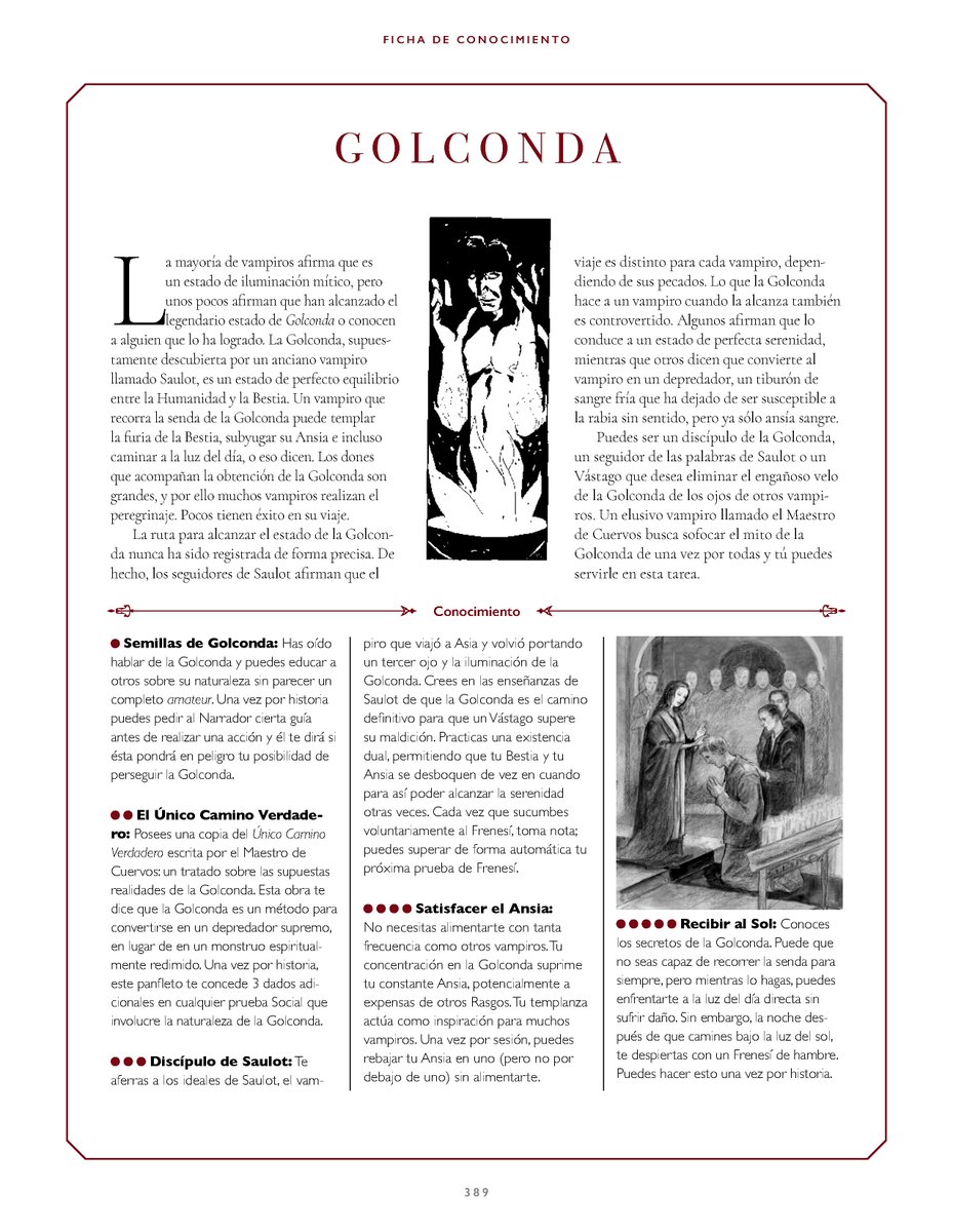 Nosolorol's tweet photo. Afila tus cuchillos y saca los colmillos con el pack de #RolDigital: Sed de sangre. Vampiro: La Mascarada 5ª Edición y su Pantalla del Narrador. 10 juegos y suplementos por solo 19,99 € ¡Quedan 48 horas!

🎲 https://t.co/6U90sucLd1

#BundleRolero #MuchoRol #AventurasDigitales https://t.co/j8QNv1I58H