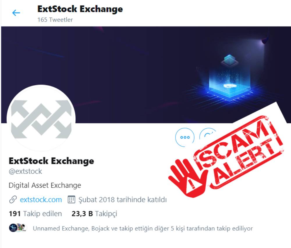 mfu25_'s tweet image. #ExtStock @extstock #scam #crypto #bitcoin #eth 

❗️Scam #exchange extstock.com

❗️It prevents its members from trading with their existing balances by claiming that they are not qualified traders.Don't put your money in this .Soon they'll run away from everyone.