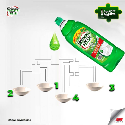 MorningFreshNG's tweet photo. Which plate would be the first to get squeaky clean?
Drop your answers in the comments.
#SqueakyRiddles #MorningFresh #dishwashing #riddles #brainteasers #staysafe https://t.co/RZNFGq2aZZ